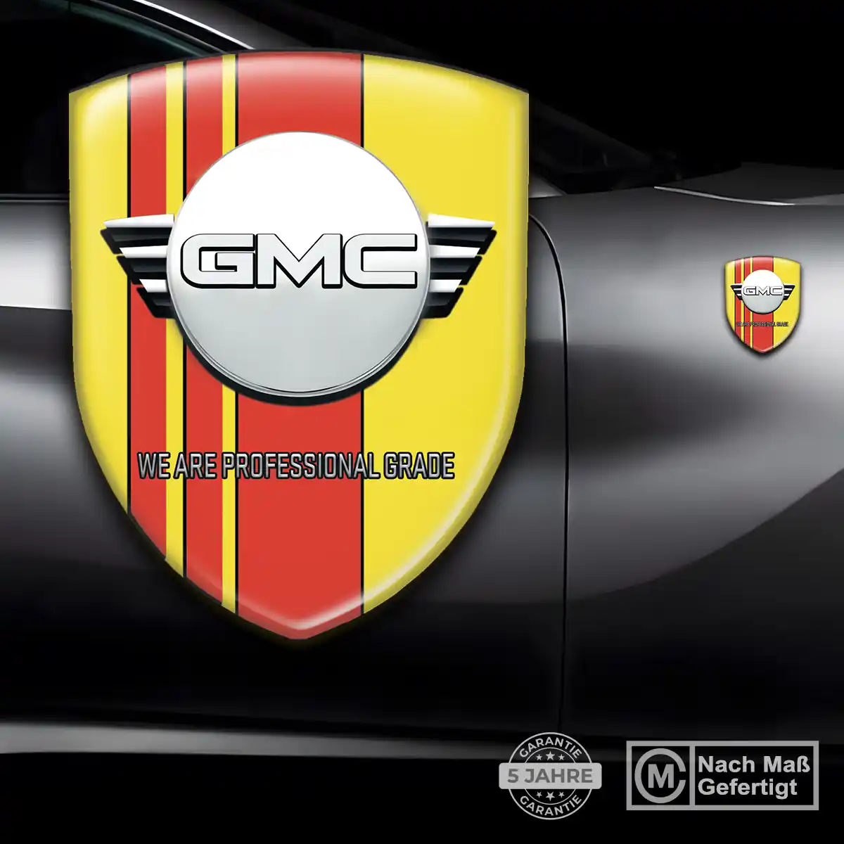 GMC Aufkleber Embleme Silikon Auto Tuningfahrzeug