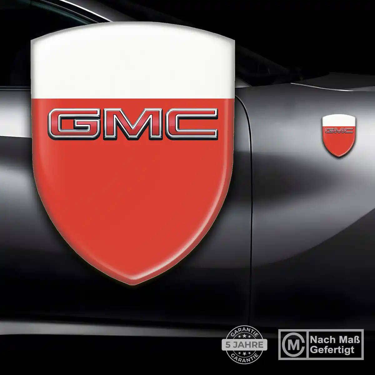GMC Aufkleber Exterieurdesign