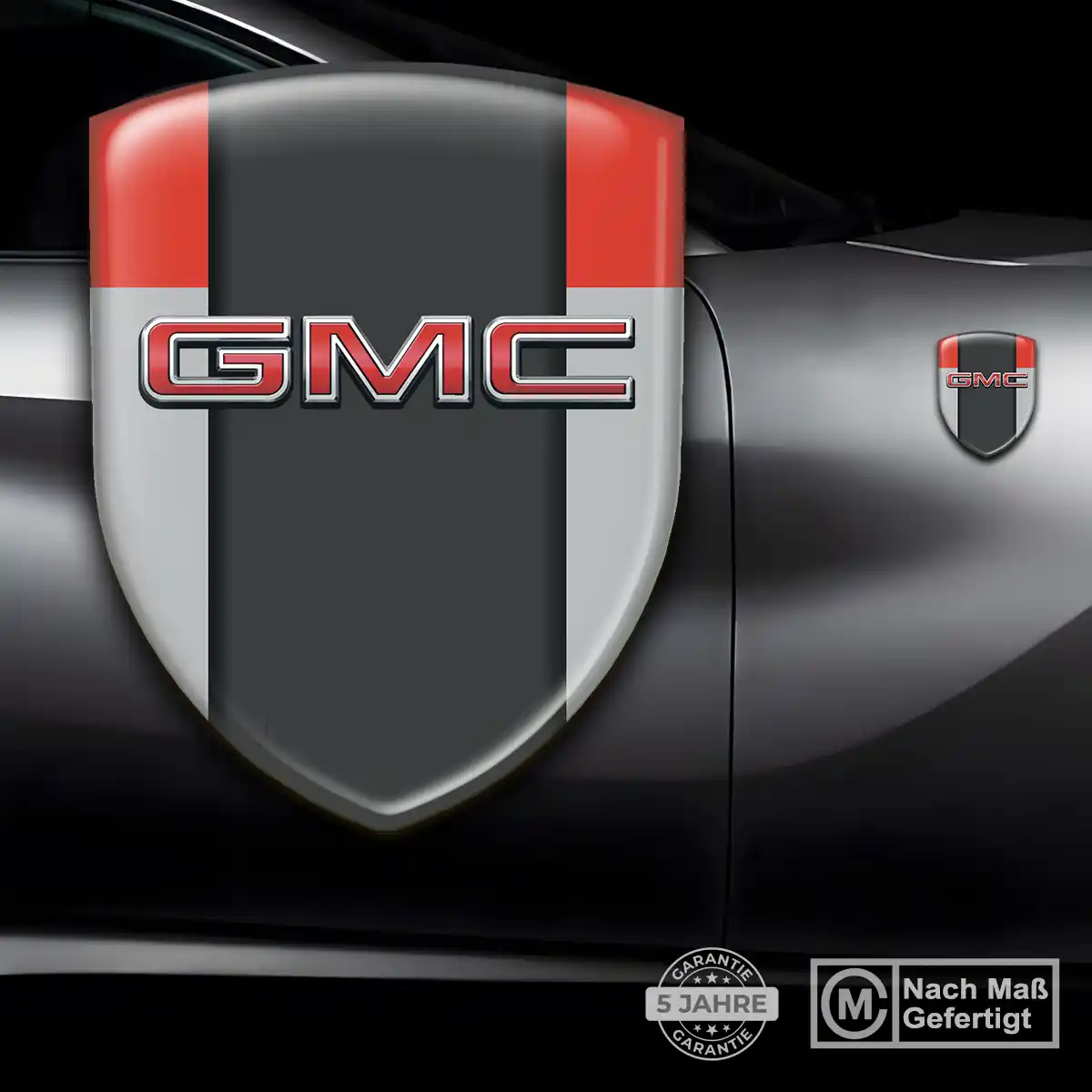GMC Aufkleber Hochwertiges Harz