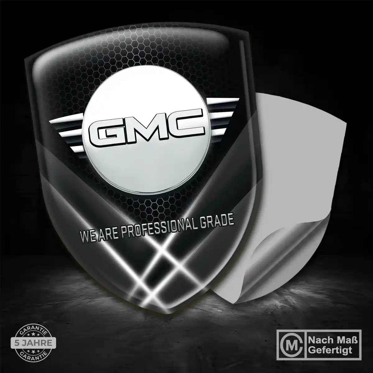 GMC Aufkleber Markenedition