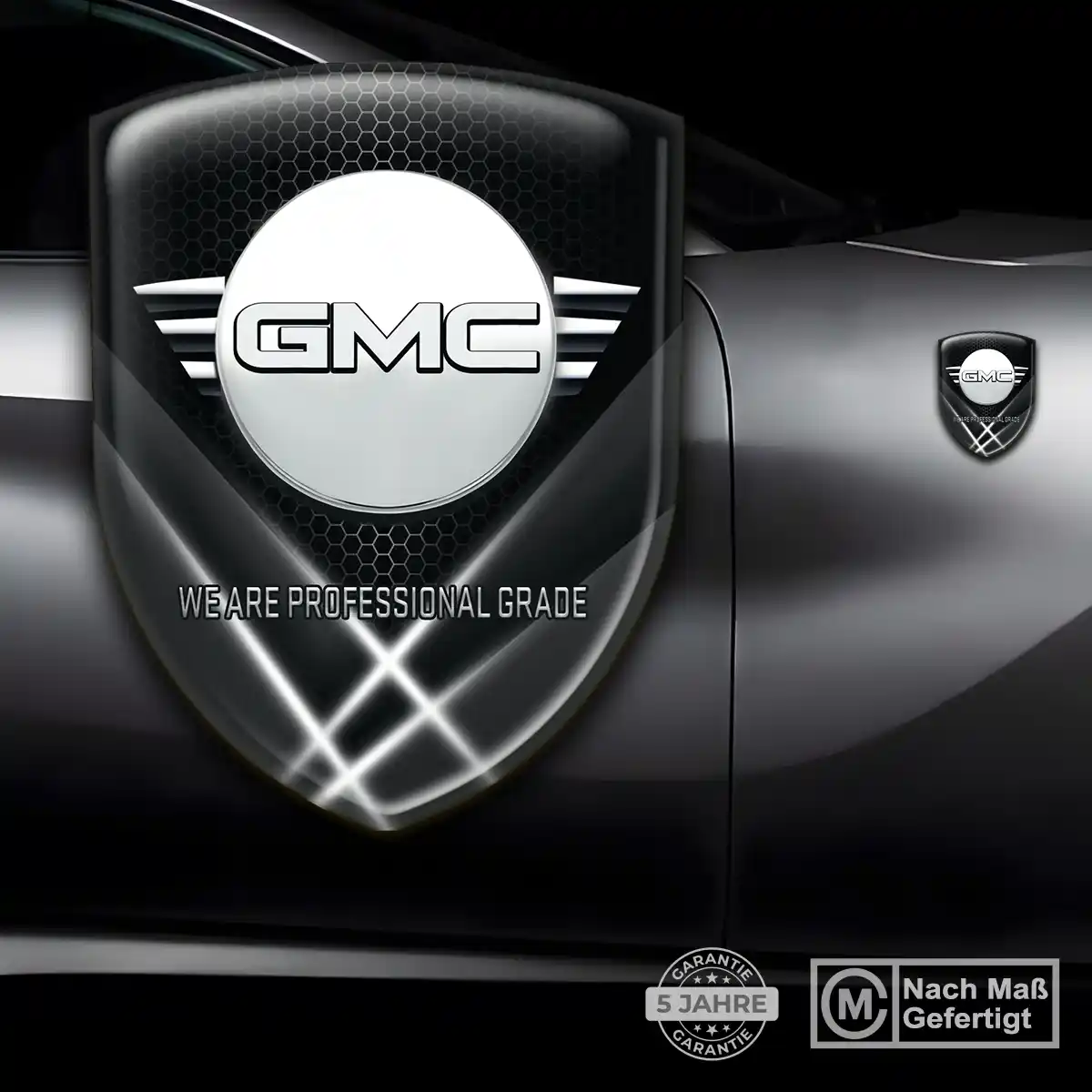 GMC Aufkleber Markenedition