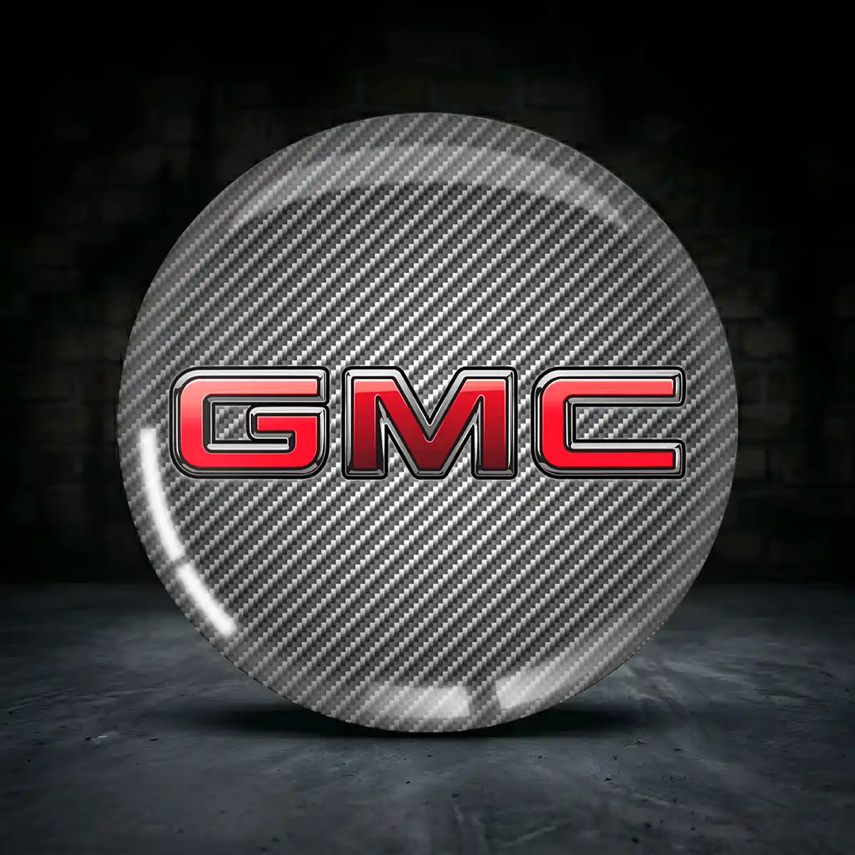 GMC Aufkleber Radmitte Stilvolles Design