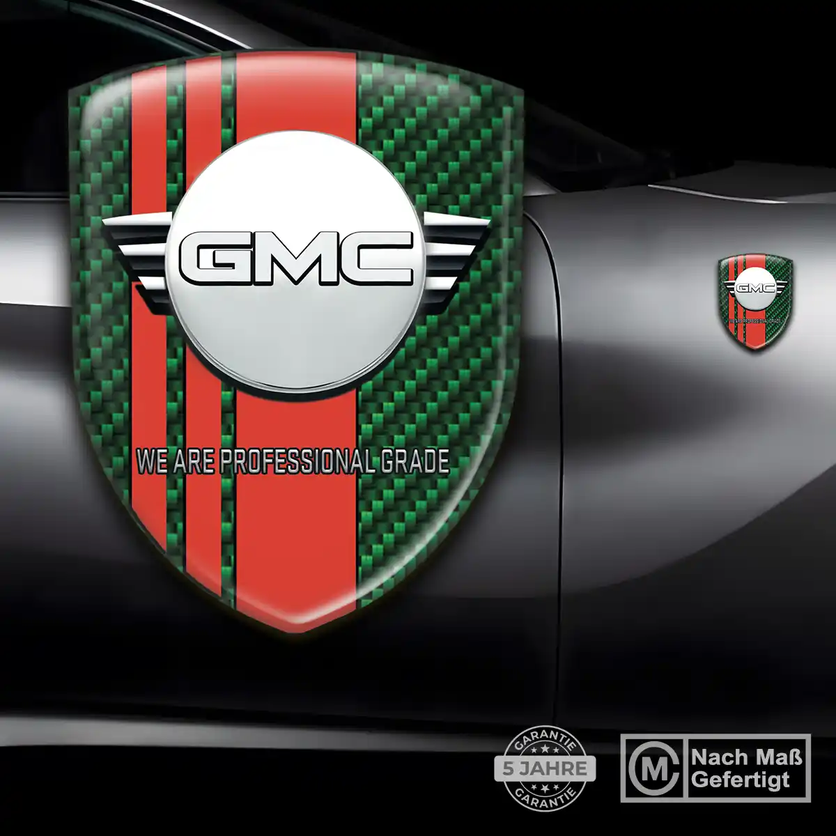 GMC Aufkleber Silikon Embleme Auto Hohe Qualität