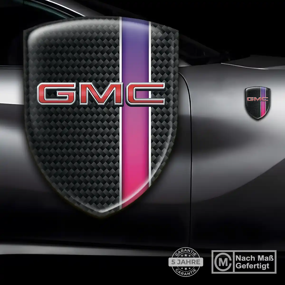 GMC Aufkleber Silikon Embleme Auto Luxus-Edition