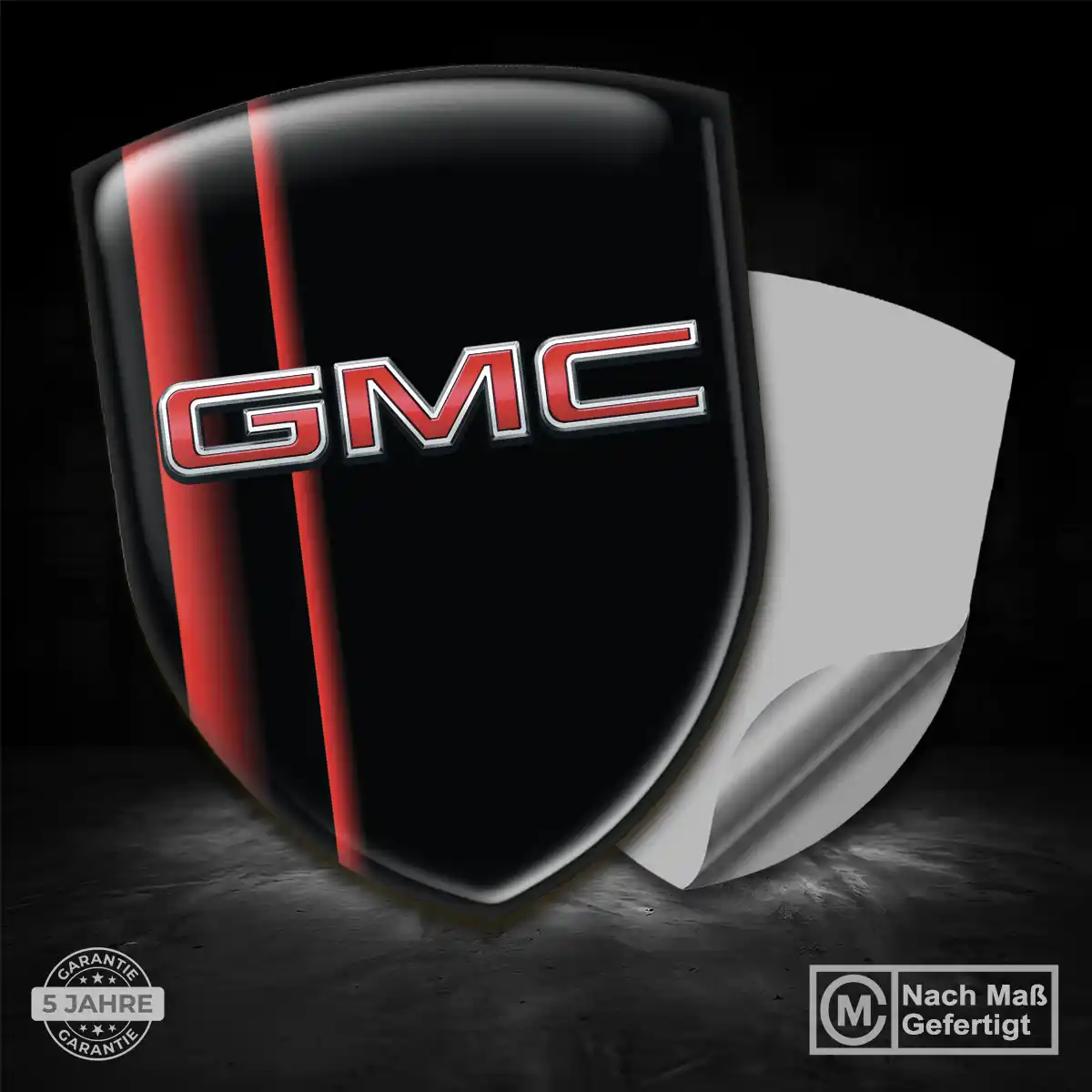 GMC Aufkleber Silikon Embleme Auto Premium-Edition
