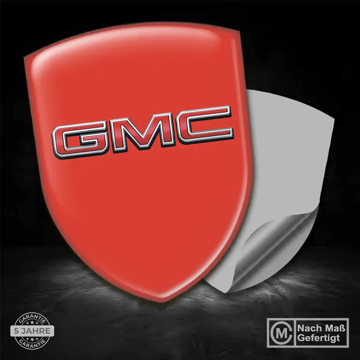 GMC Aufkleber Silikon Embleme Luxus-Edition
