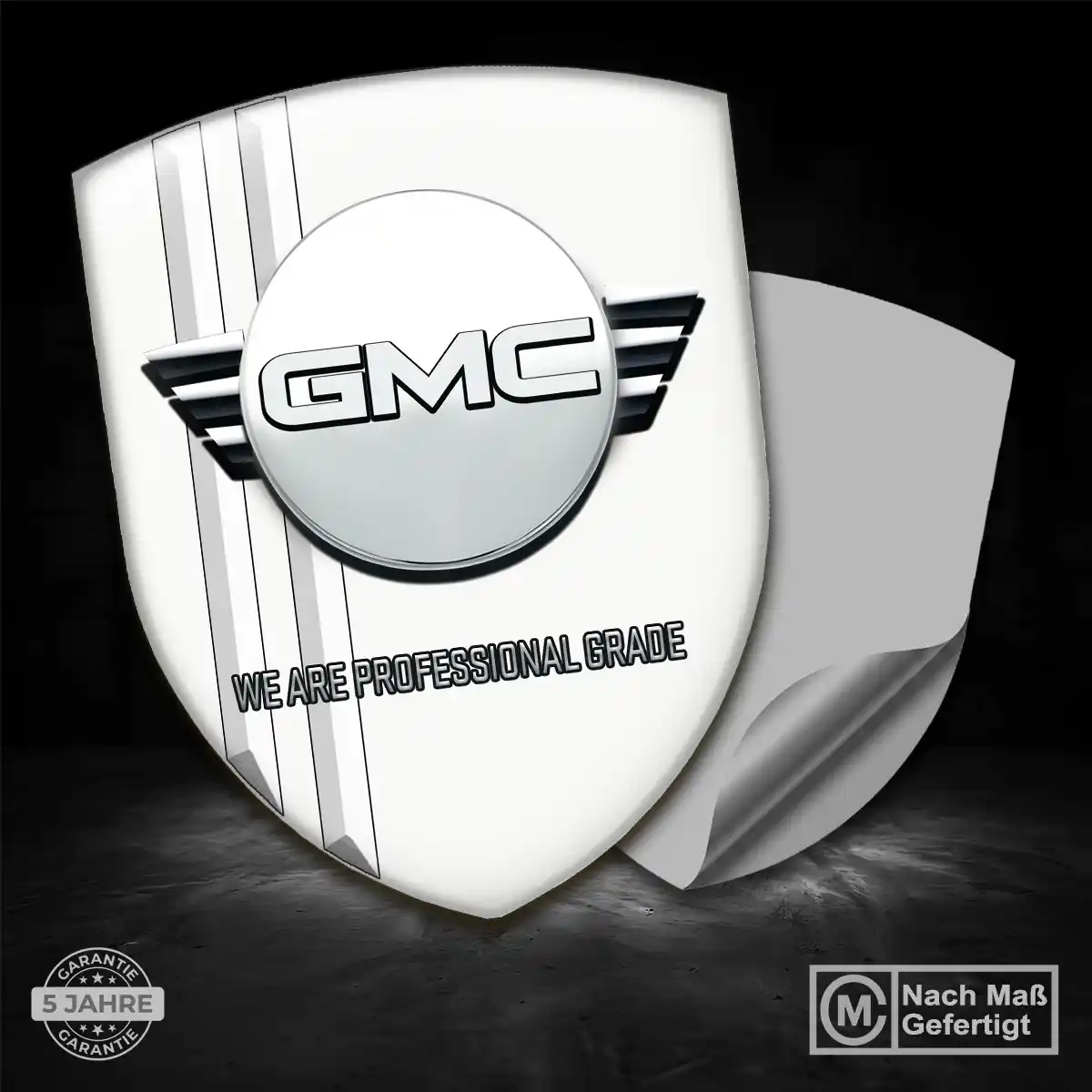 GMC Aufkleber Silikon Embleme Premium-Edition
