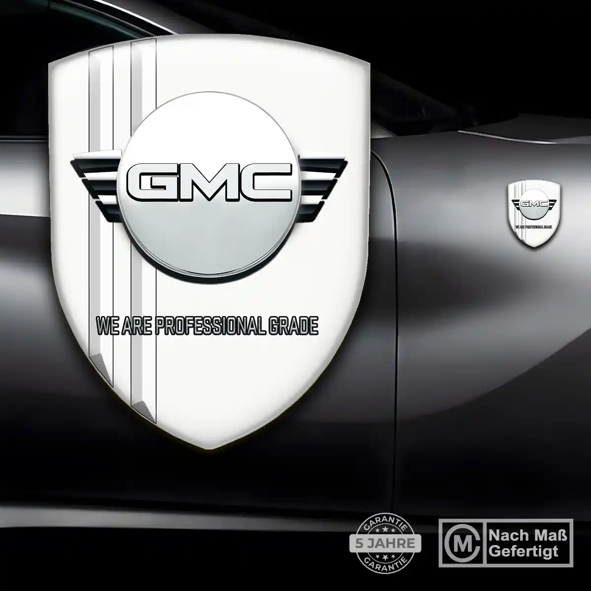 GMC Aufkleber Silikon Embleme Premium-Edition