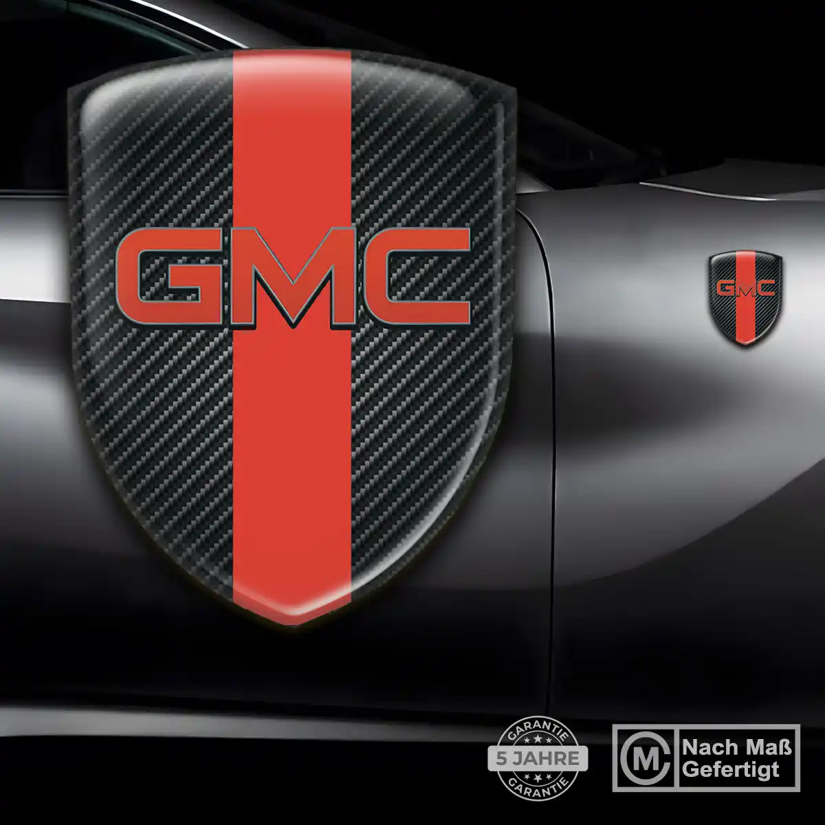 GMC Aufkleber Wappen Auto Elegantes Design