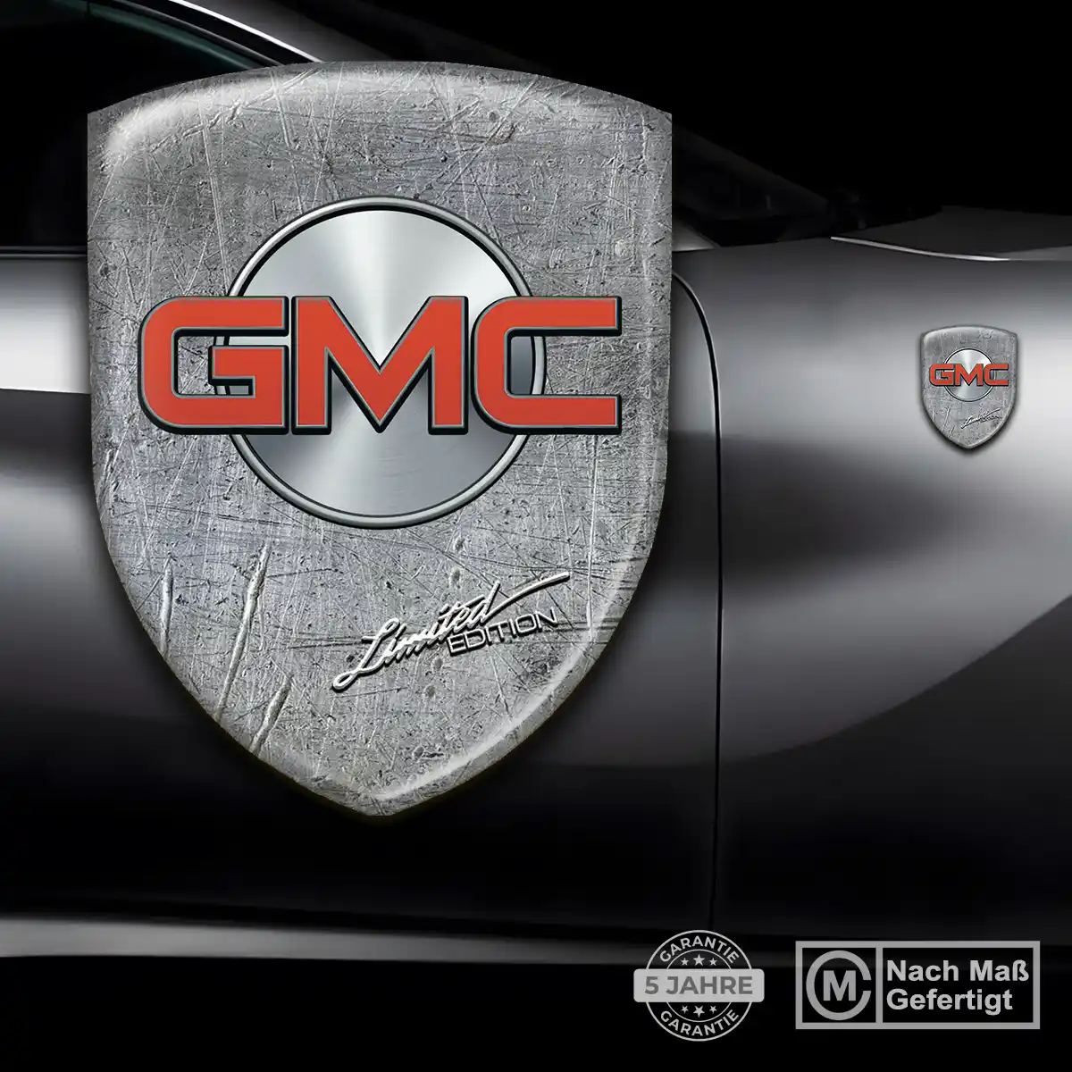 GMC Aufkleber Wappen Auto Exterieurdesign