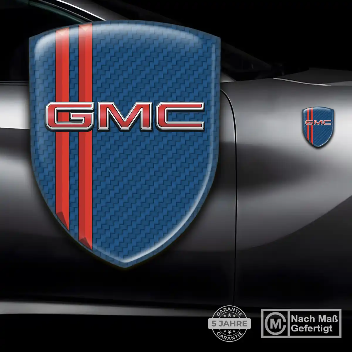 GMC Aufkleber Wappen Auto Premiumqualität