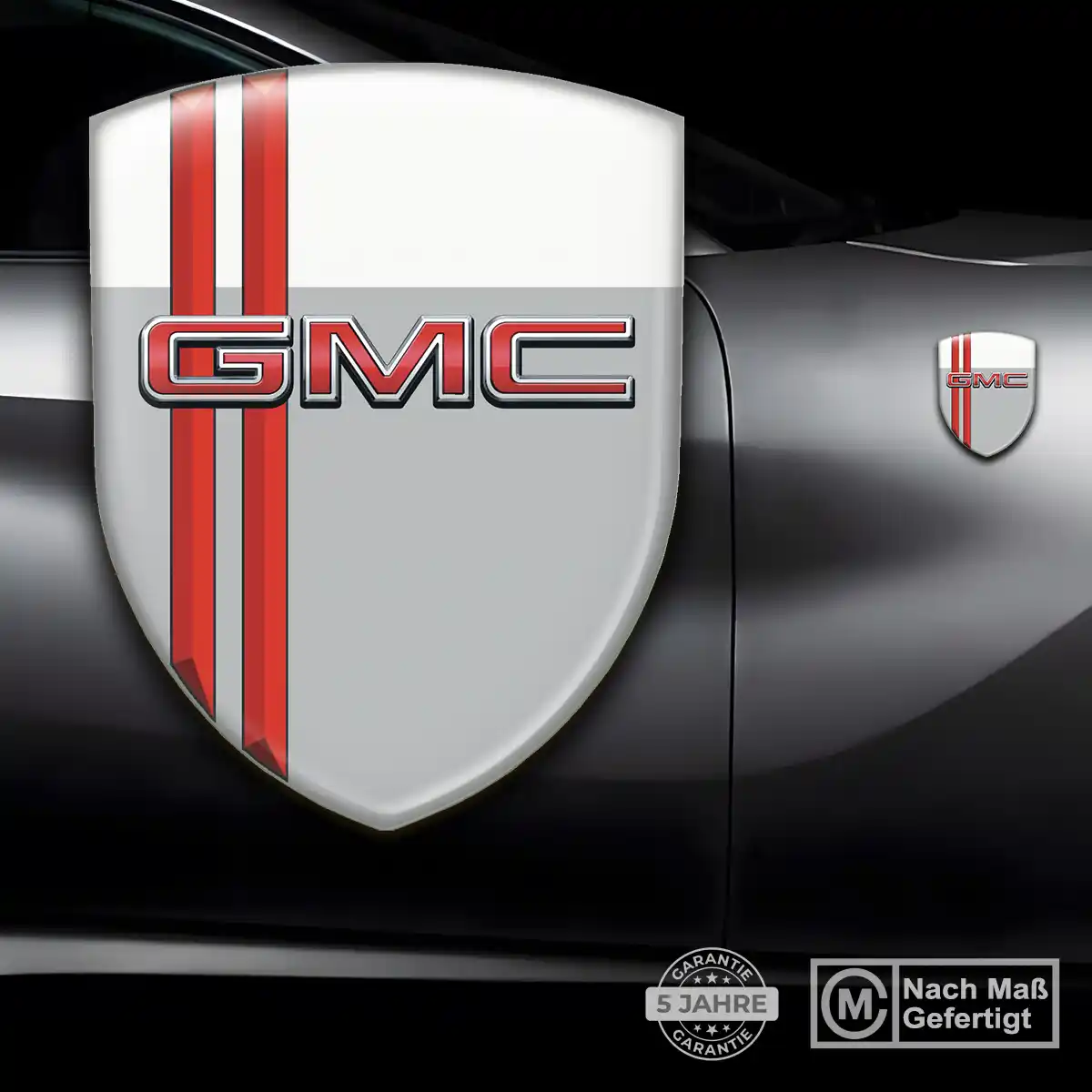 GMC Aufkleber Wappen Emblem Auto Exterieurdesign