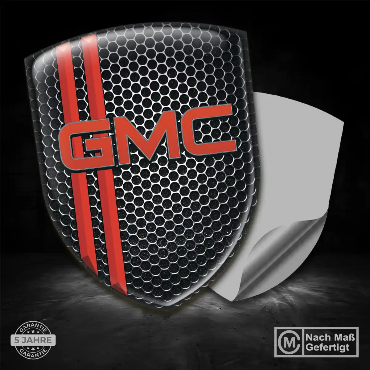 GMC Aufkleber Wappen Emblem Auto Limitierte Auflage