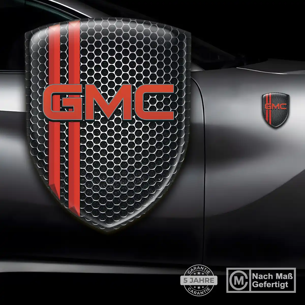 GMC Aufkleber Wappen Emblem Auto Limitierte Auflage