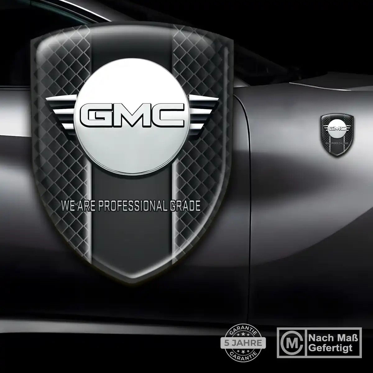 GMC Aufkleber Wappen Emblem Auto Markenedition