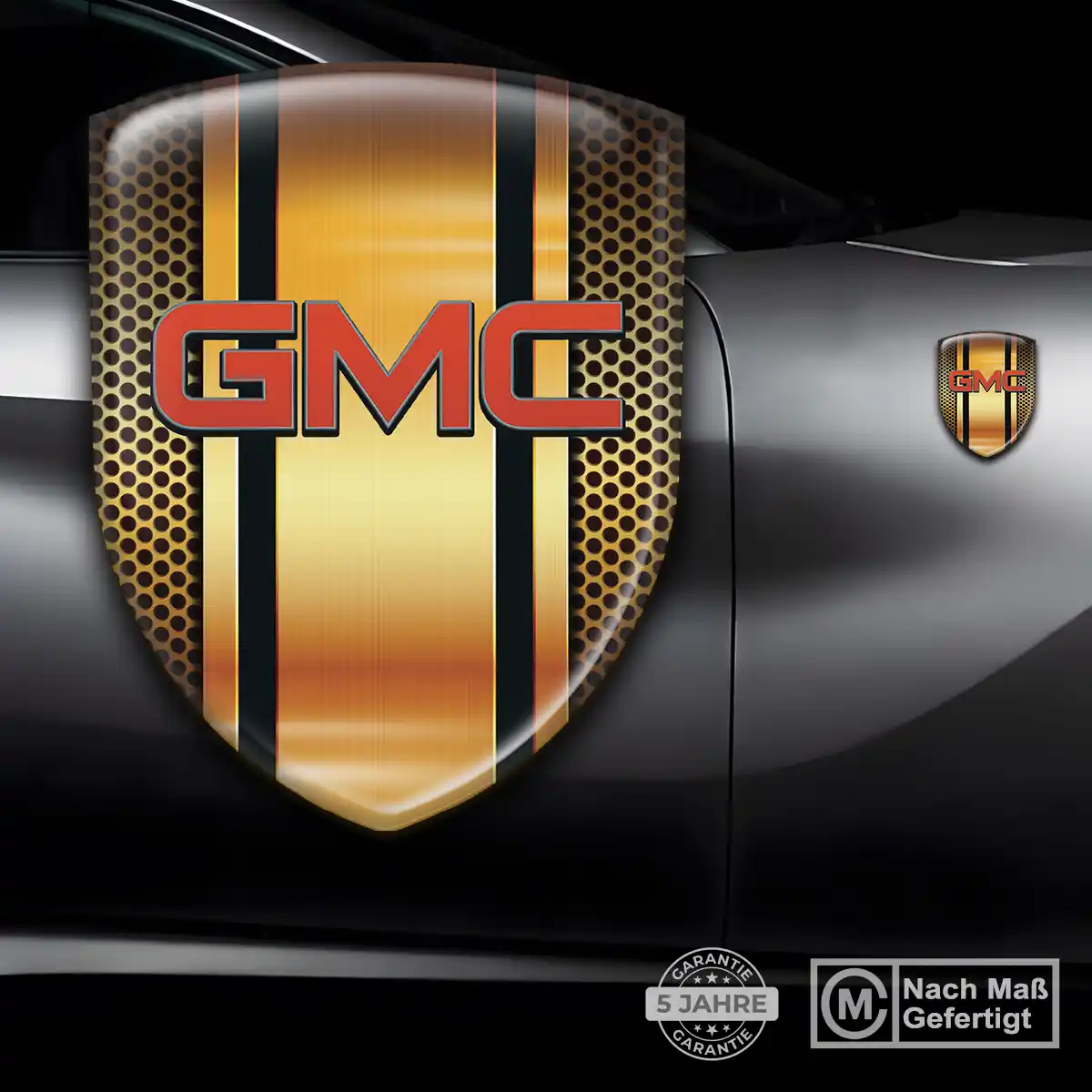GMC Aufkleber Wappen Emblem Auto Premiumqualität