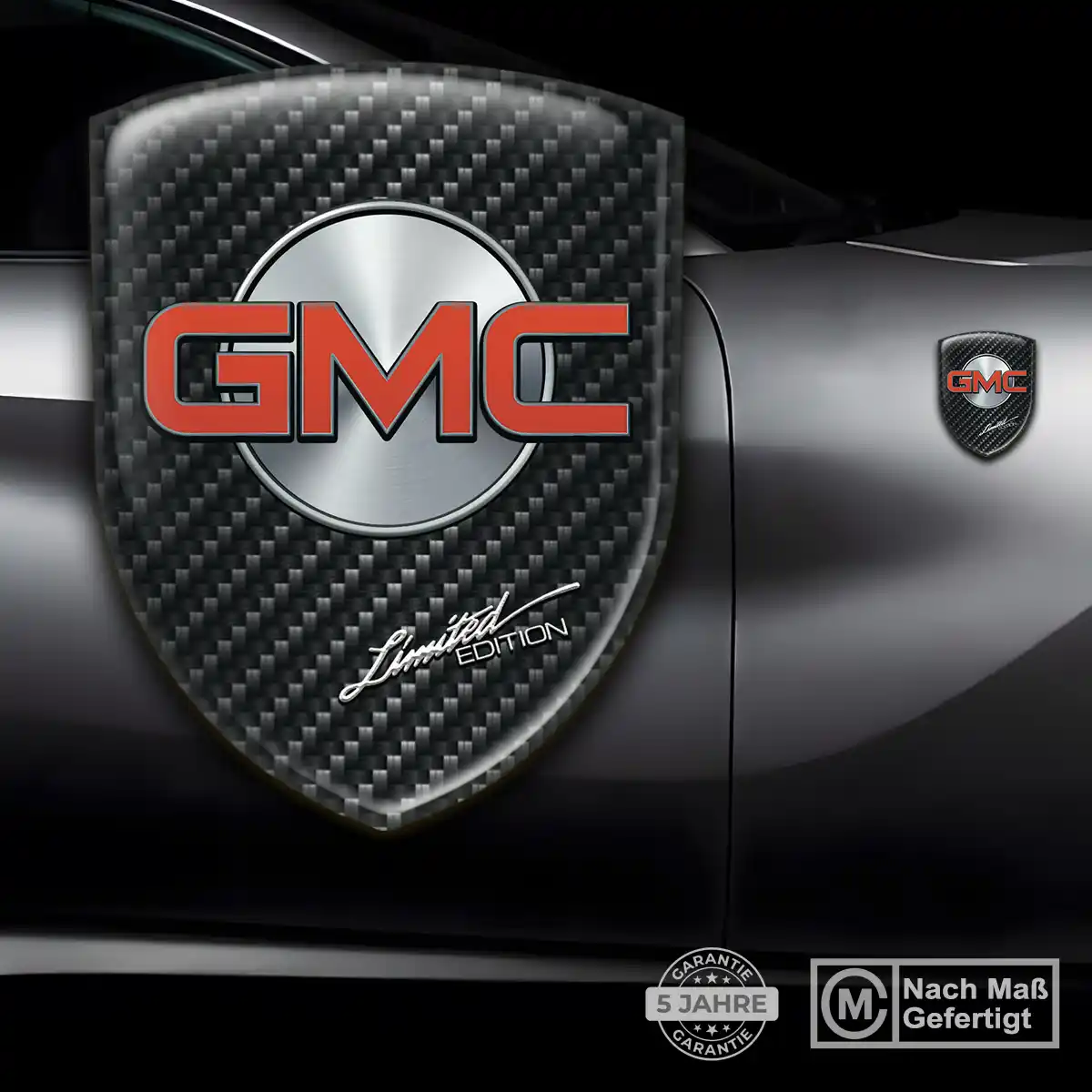 GMC Aufkleber Wappen Emblem Auto Stilvolles Design