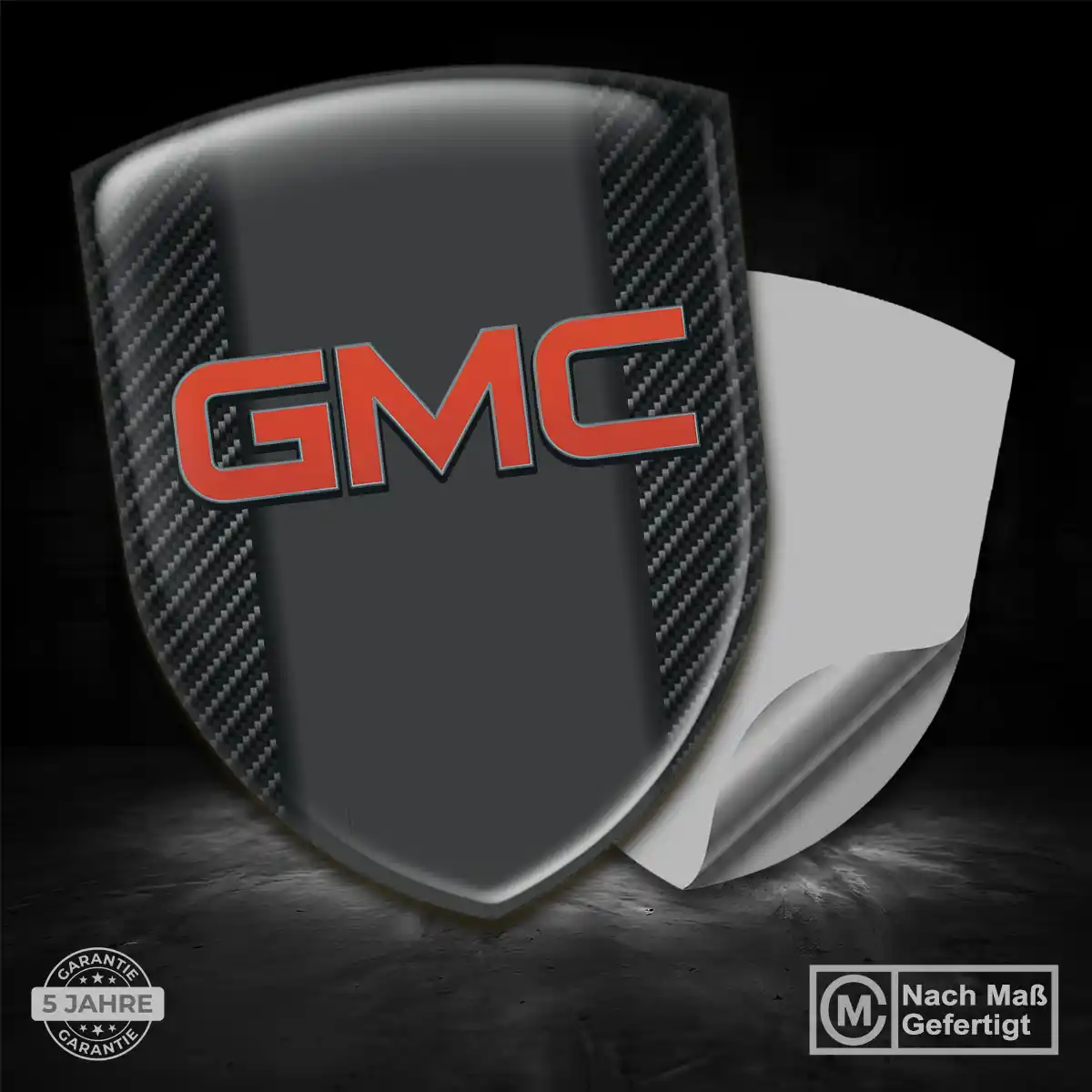 GMC Aufkleber Wappen Emblem Exterieurdesign