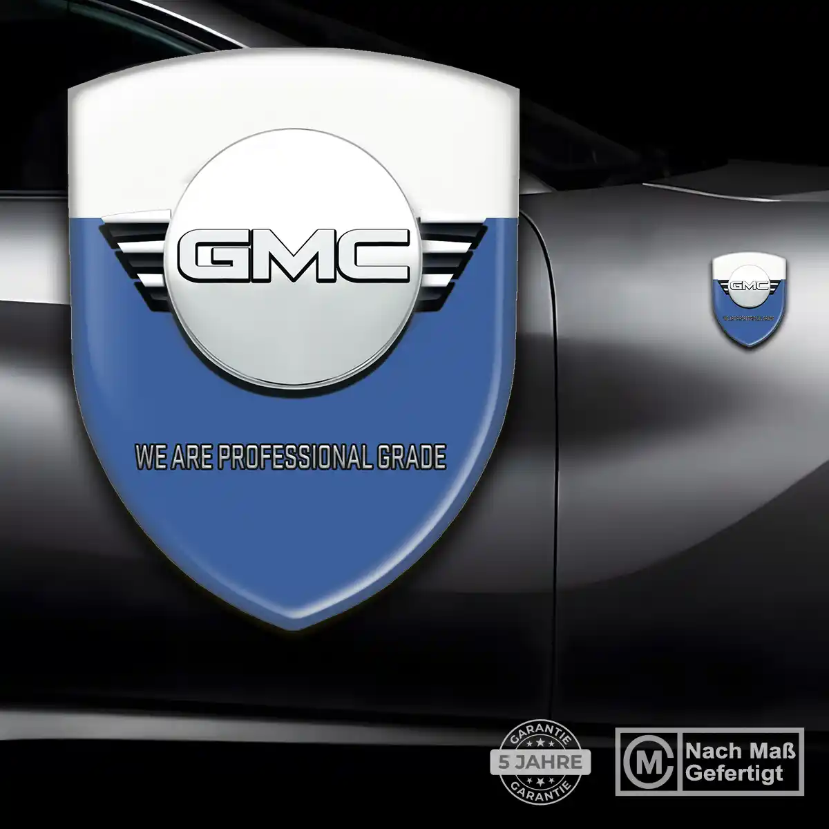 GMC Aufkleber Wappen Emblem Tuningfahrzeug
