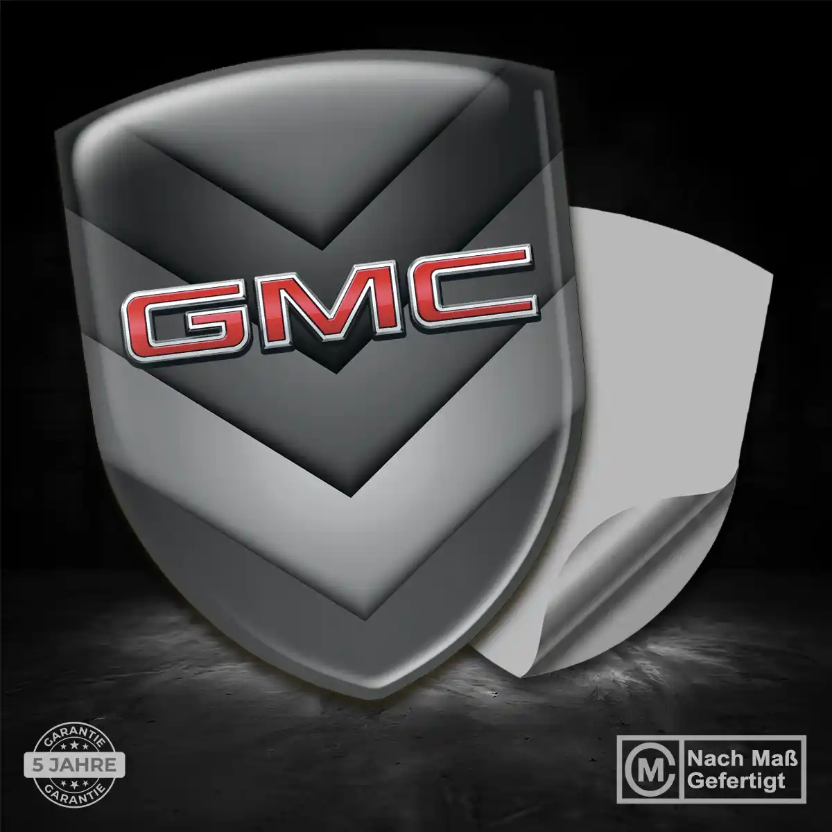 GMC Aufkleber Wappen Exterieurdesign