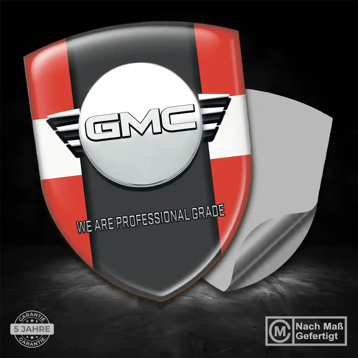 GMC Aufkleber Wappen Limitierte Auflage