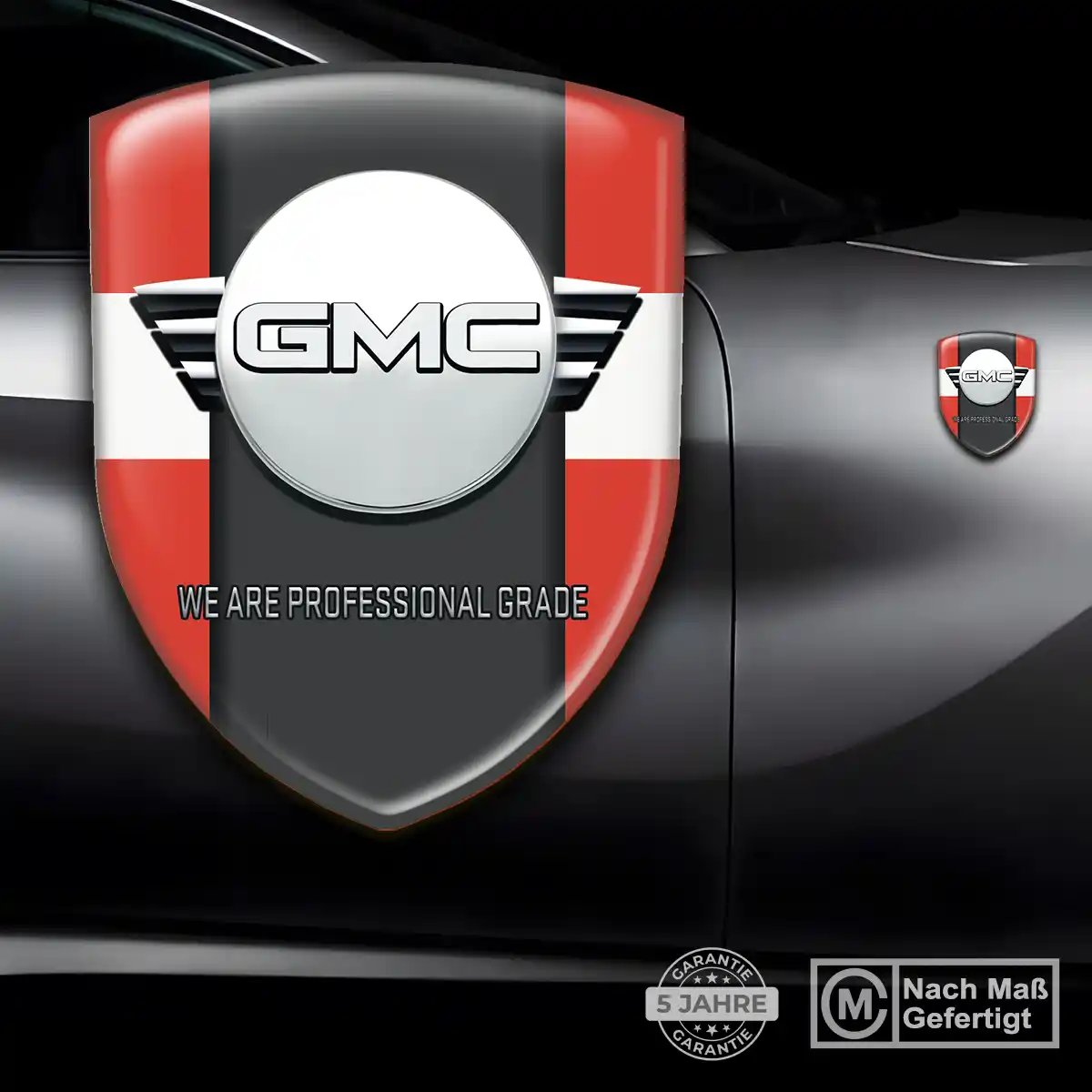 GMC Aufkleber Wappen Limitierte Auflage