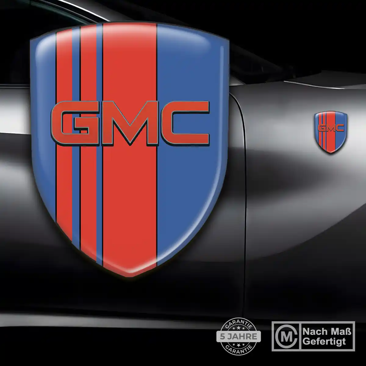 GMC Aufkleber Wappen Luxus-Edition