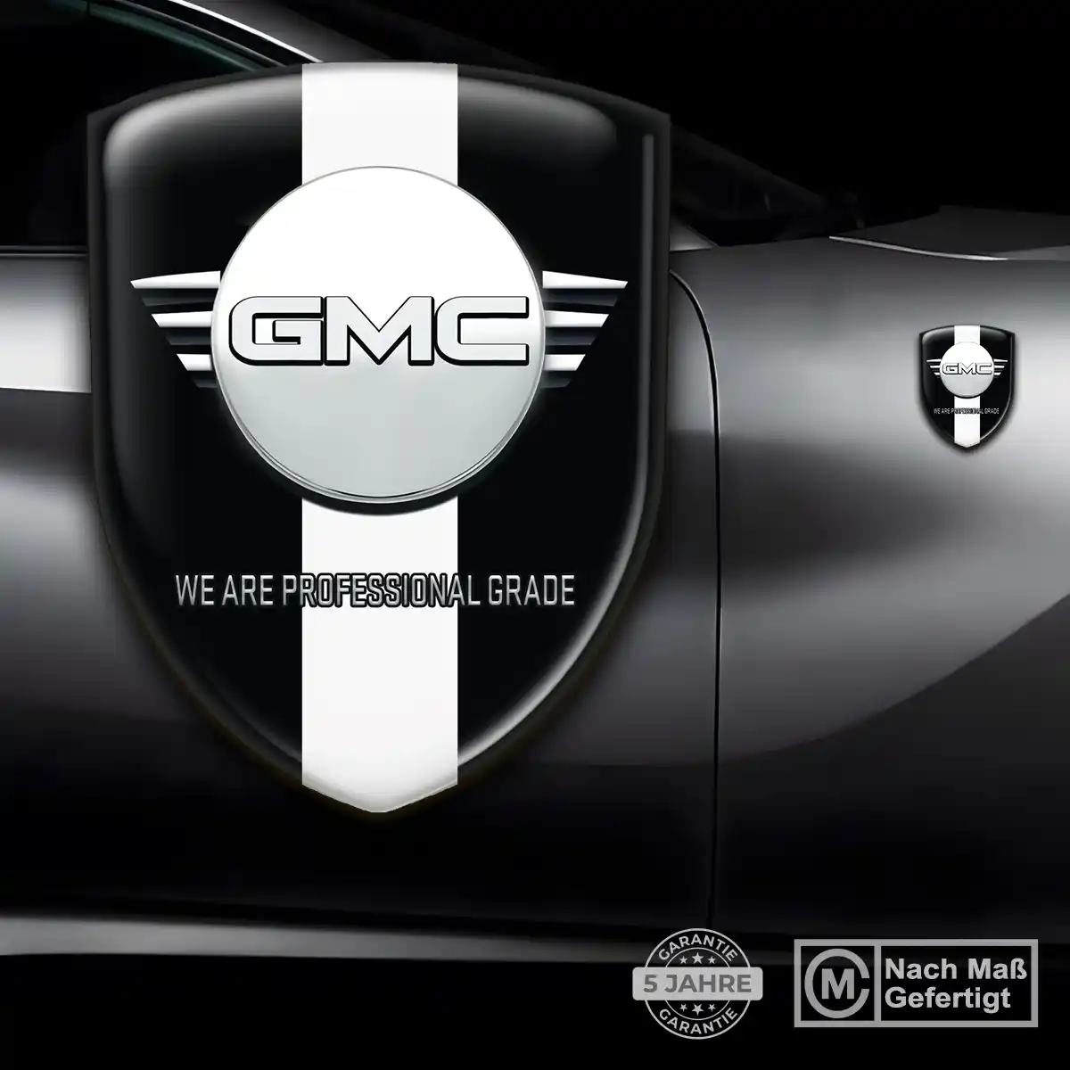 GMC Aufkleber Wappen Markenedition