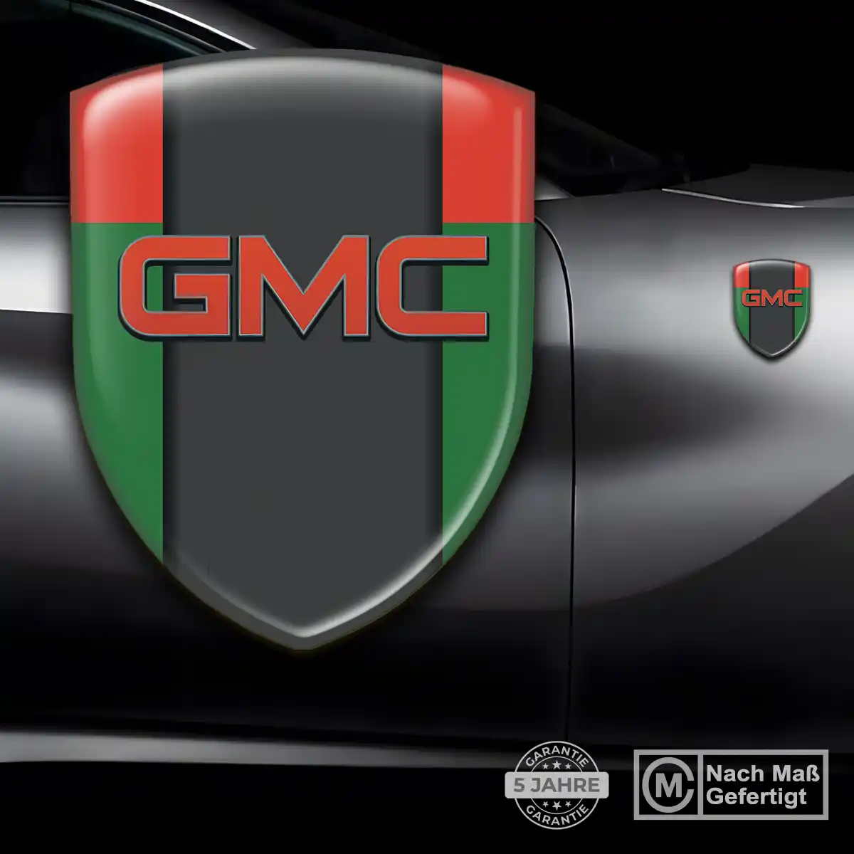 GMC Aufkleber Wappen Premium-Edition