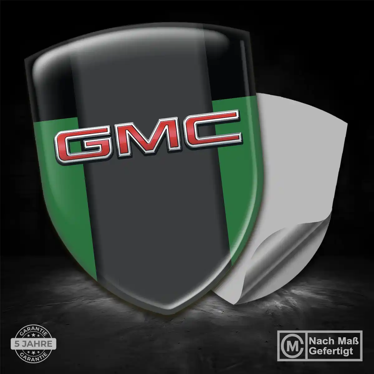 GMC Aufkleber Wappen Premiumqualität