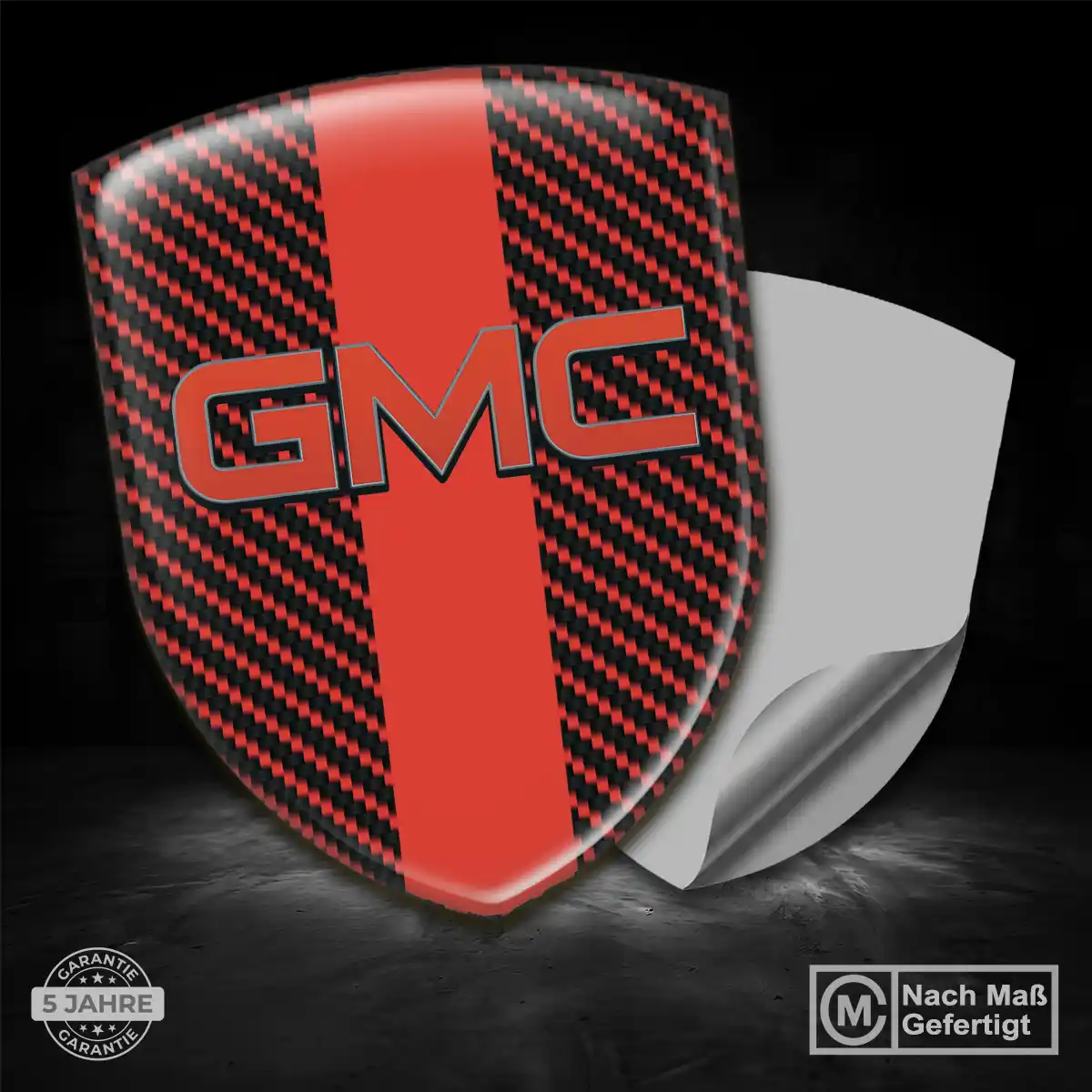 GMC Aufkleber Wappen Tuningfahrzeug