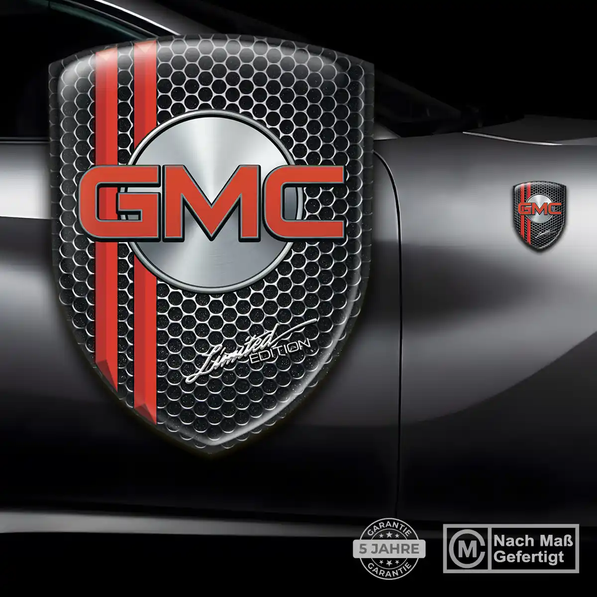 GMC Emblem Aufkleber Exterieurdesign