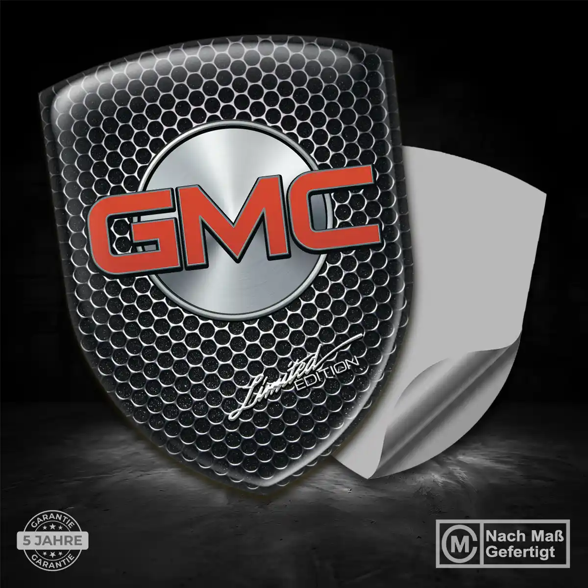 GMC Emblem Aufkleber Limitierte Auflage