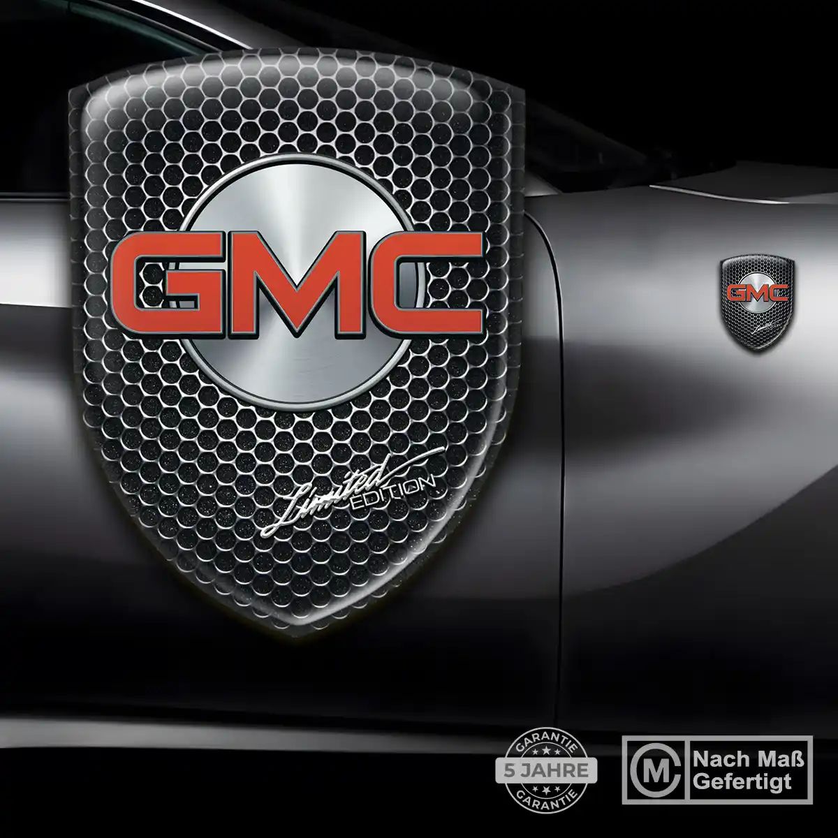 GMC Emblem Aufkleber Limitierte Auflage