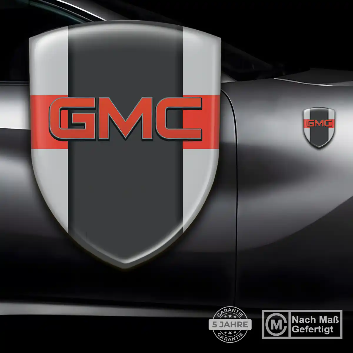 GMC Emblem Aufkleber Markenedition