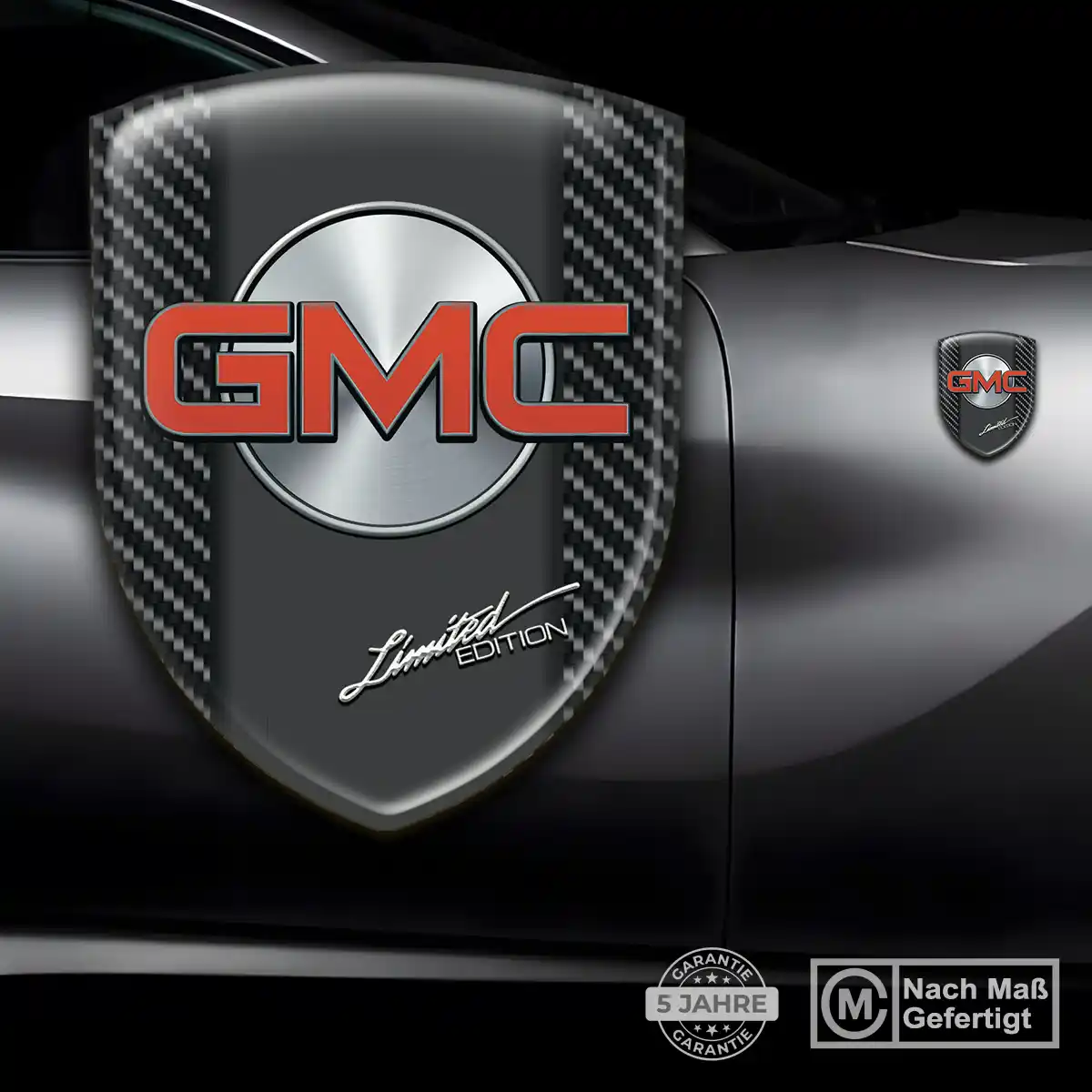 GMC Emblem Aufkleber Premiumqualität