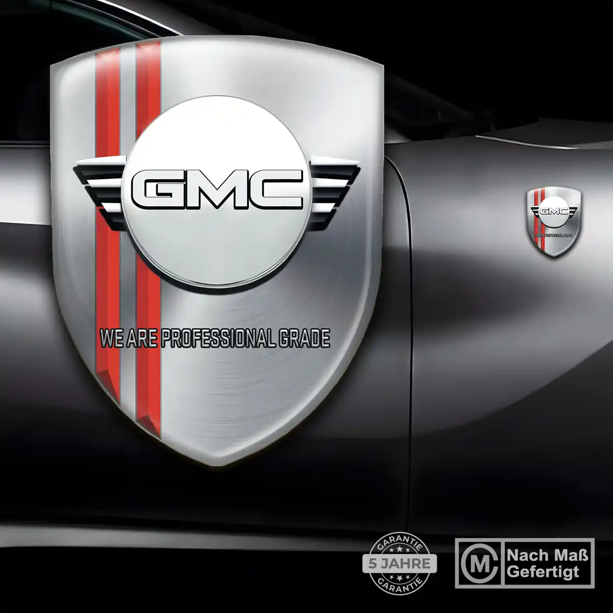 GMC Emblem Aufkleber Wappen Auto Exterieurdesign