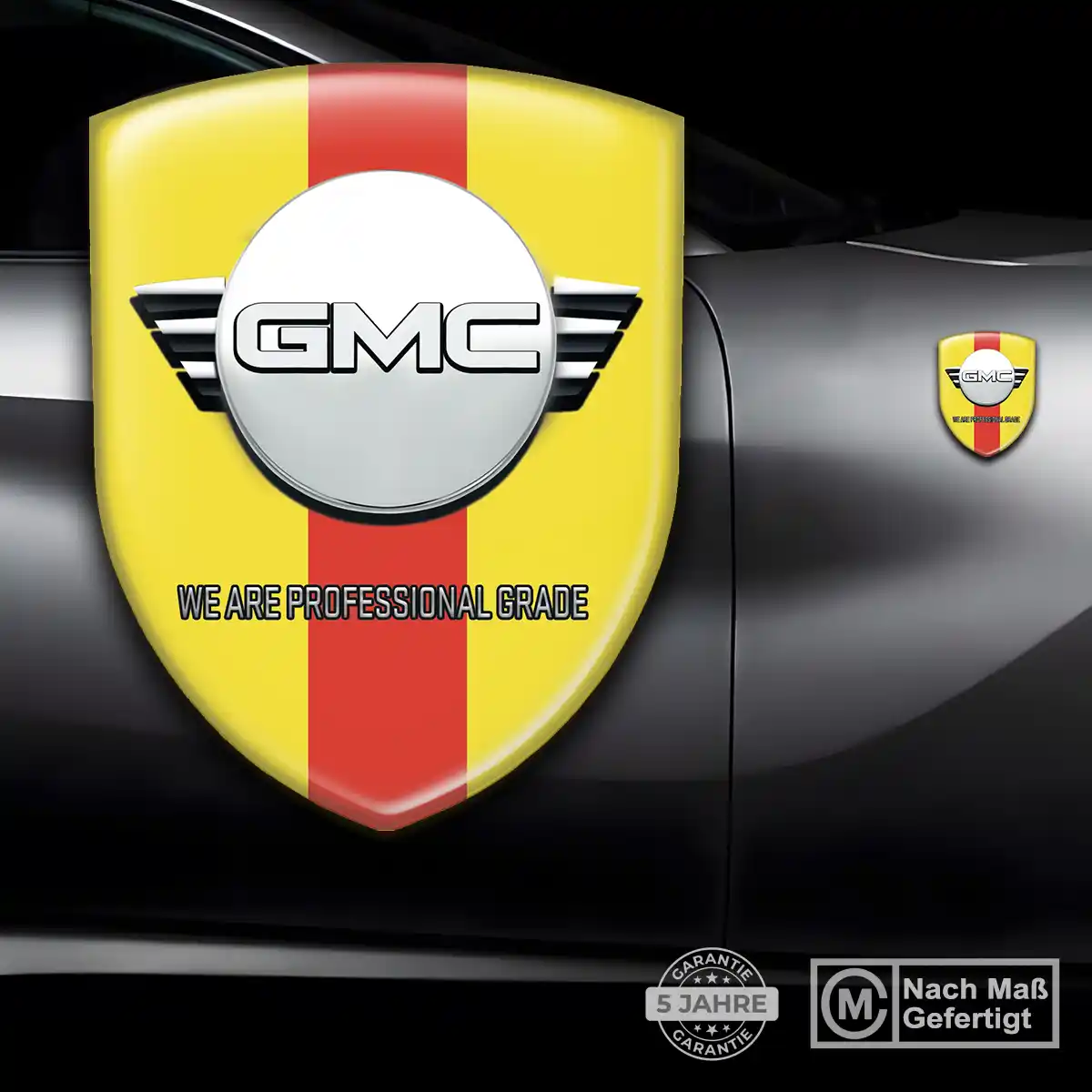 GMC Emblem Aufkleber Wappen Auto Limitierte Auflage