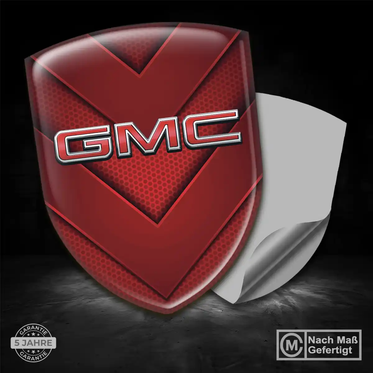 GMC Emblem Aufkleber Wappen Auto Premiumqualität