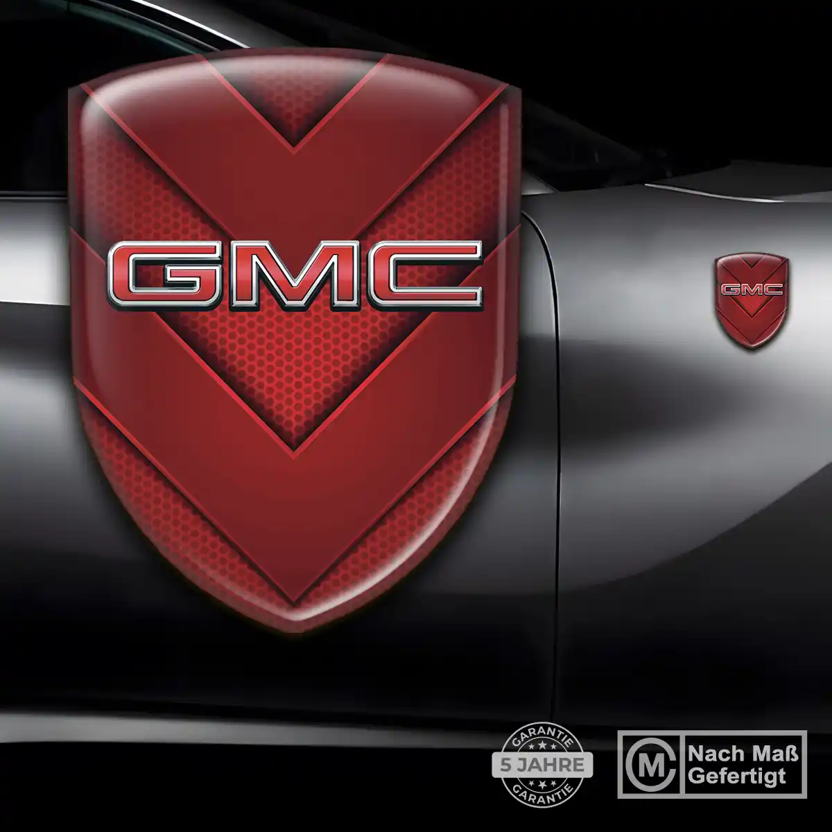 GMC Emblem Aufkleber Wappen Auto Premiumqualität