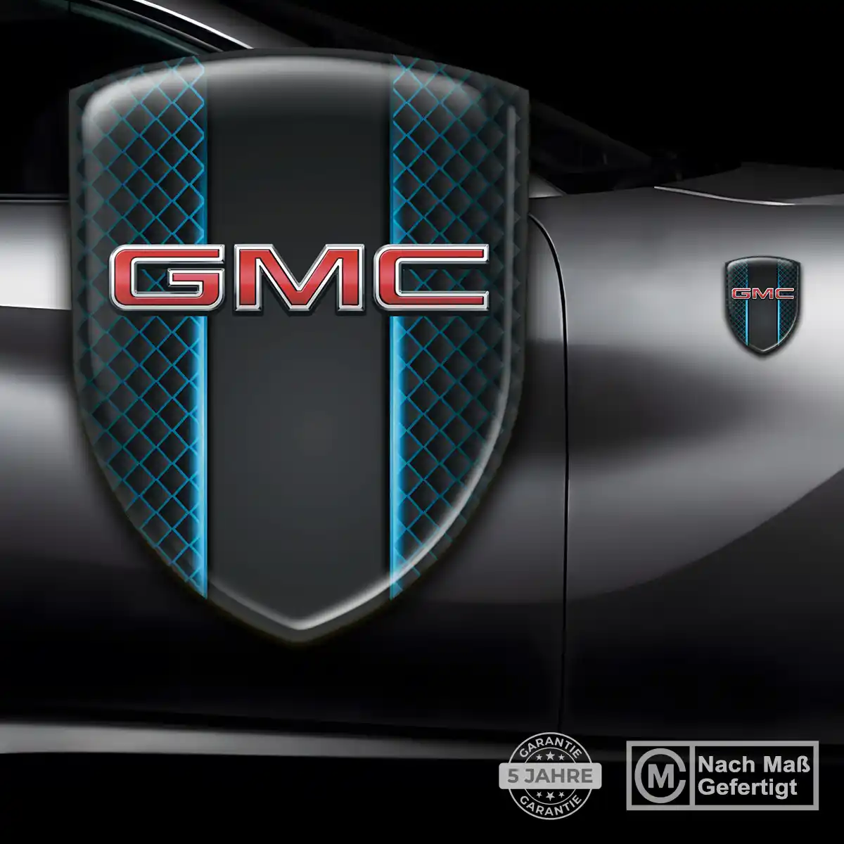 GMC Emblem Aufkleber Wappen Auto Stilvolles Design