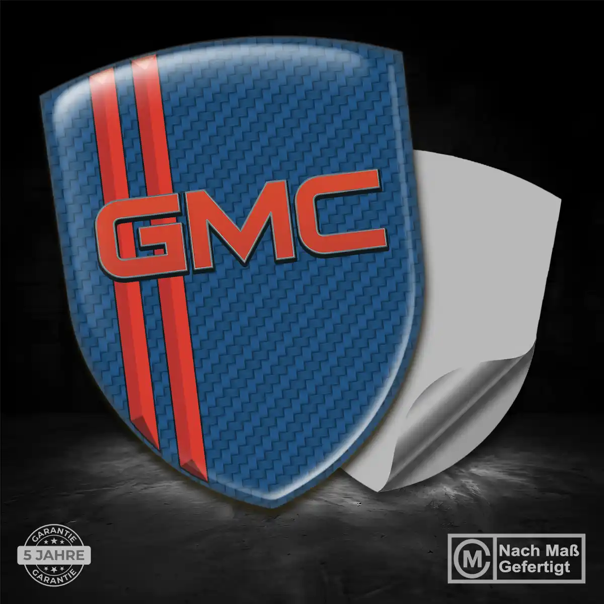 GMC Emblem Aufkleber Wappen Auto Tuningfahrzeug