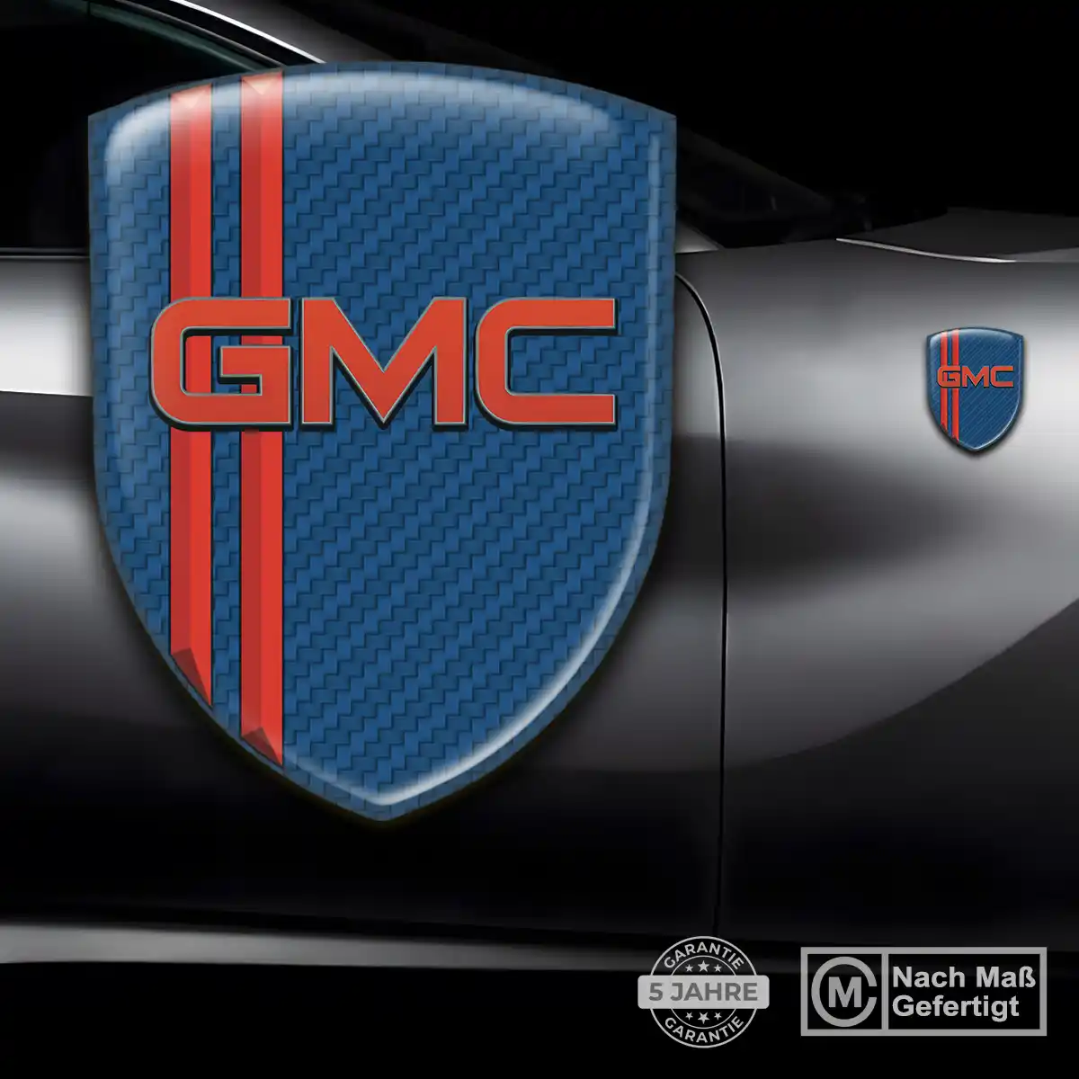 GMC Emblem Aufkleber Wappen Auto Tuningfahrzeug