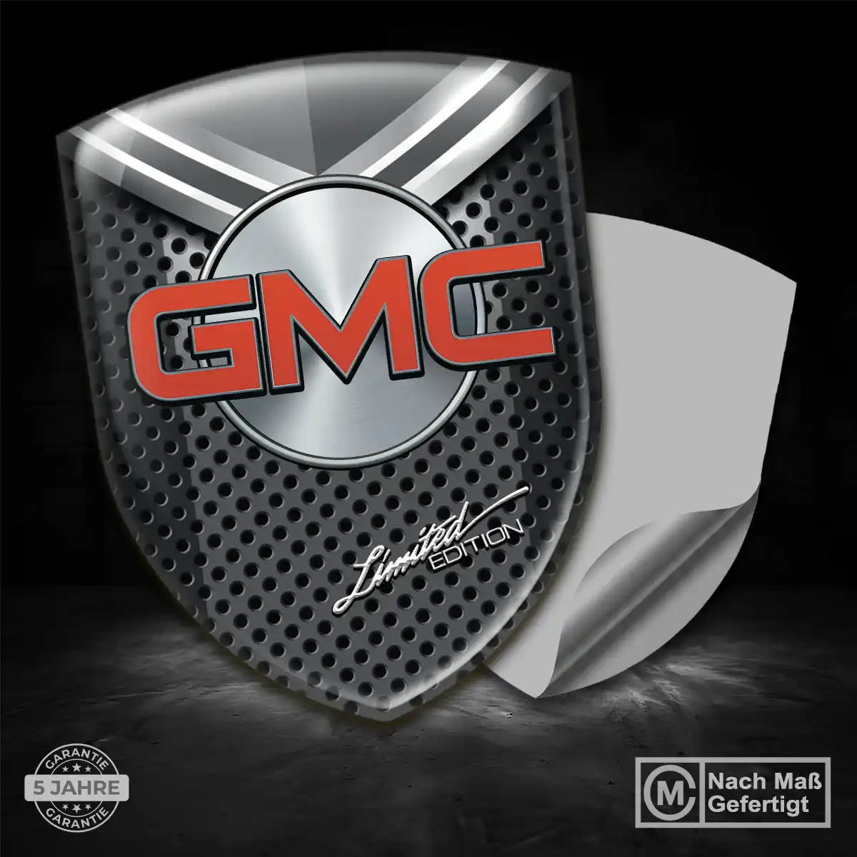 GMC Emblem Aufkleber Wappen Elegantes Design