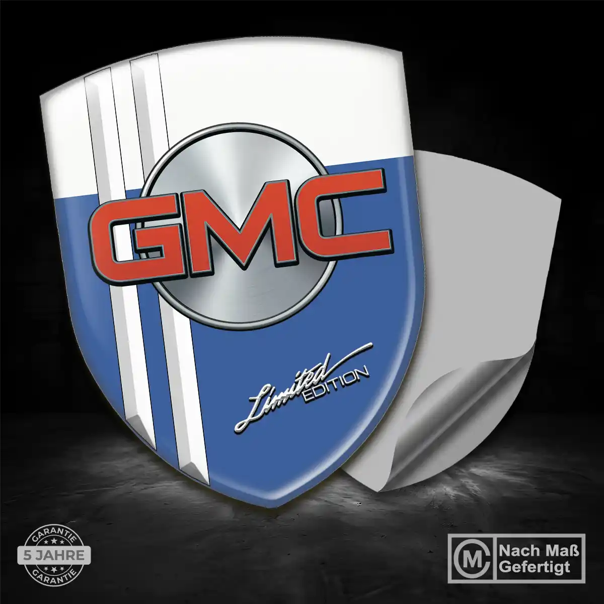 GMC Emblem Aufkleber Wappen Exterieurdesign