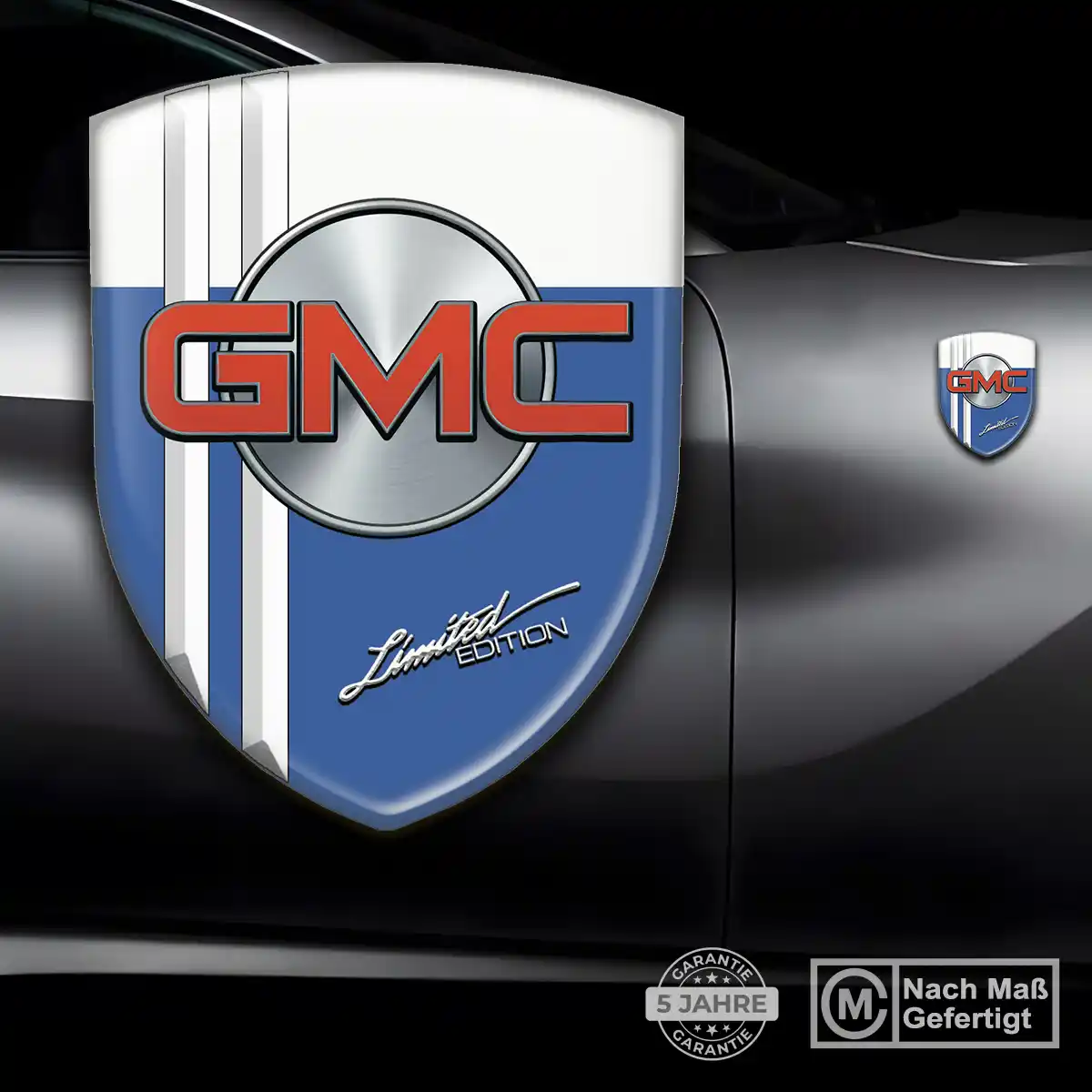 GMC Emblem Aufkleber Wappen Exterieurdesign
