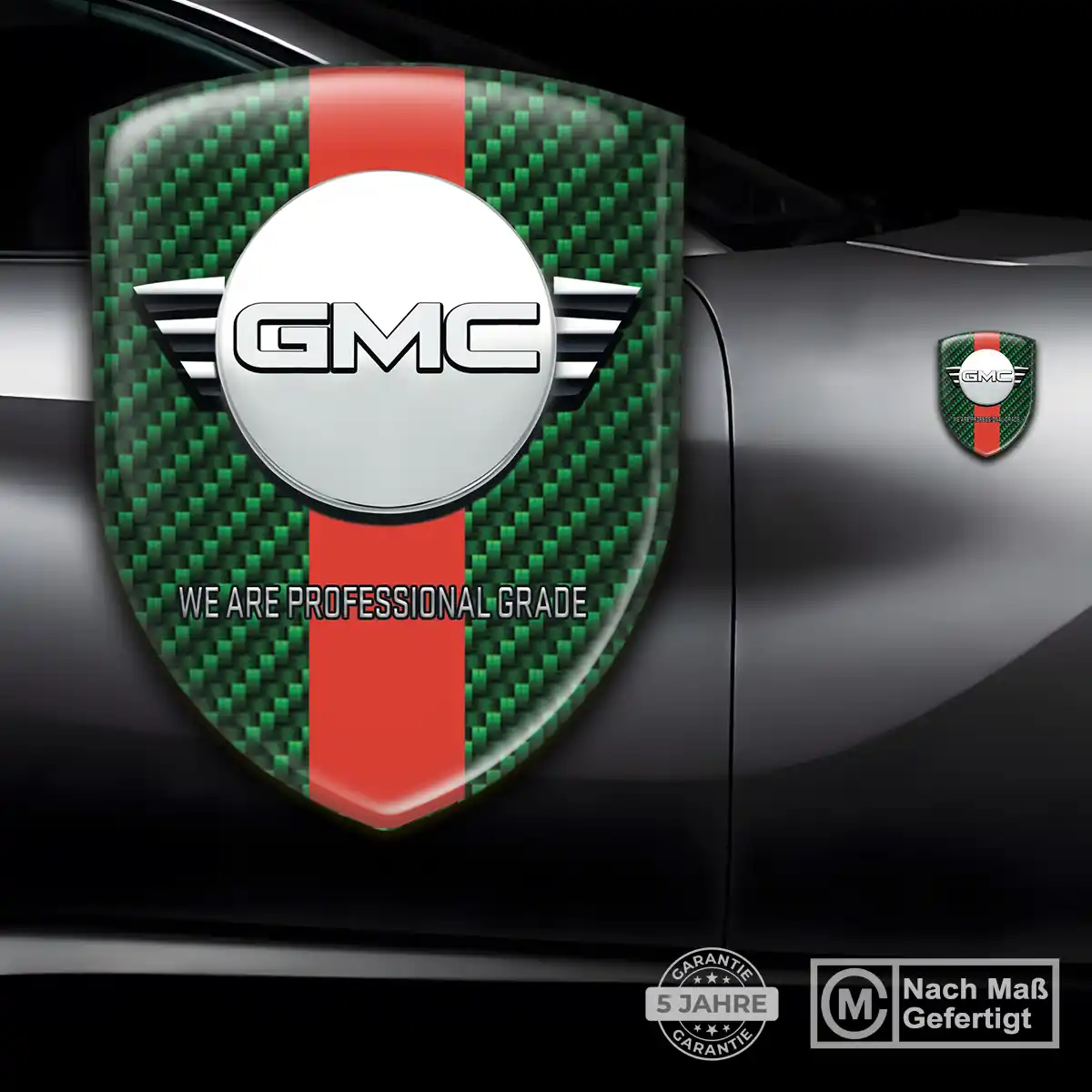 GMC Emblem Aufkleber Wappen Luxus-Edition