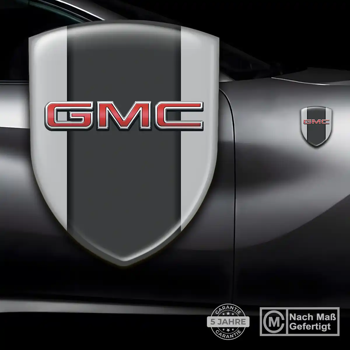 GMC Emblem Aufkleber Wappen Markenedition