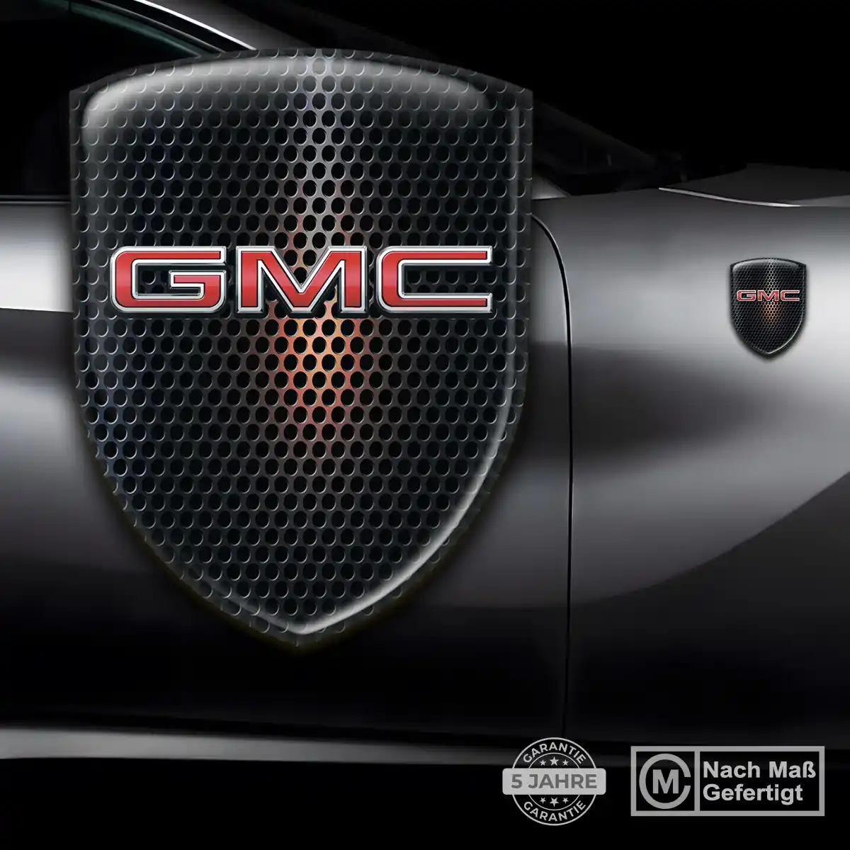 GMC Emblem Aufkleber Wappen Stilvolles Design