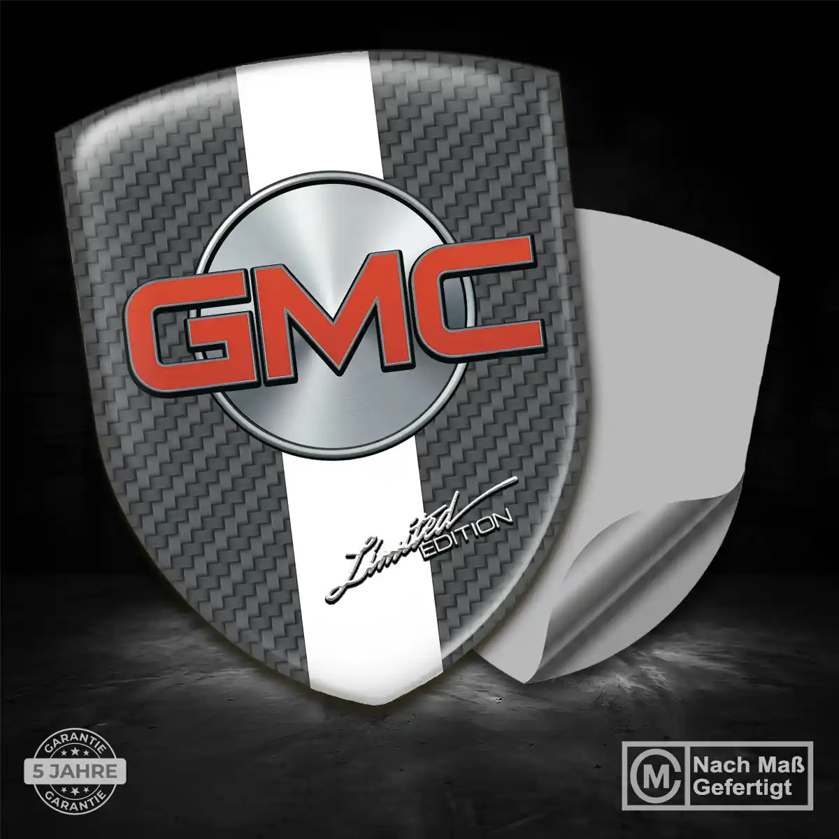 GMC Emblem Aufkleber Wappen Tuningfahrzeug